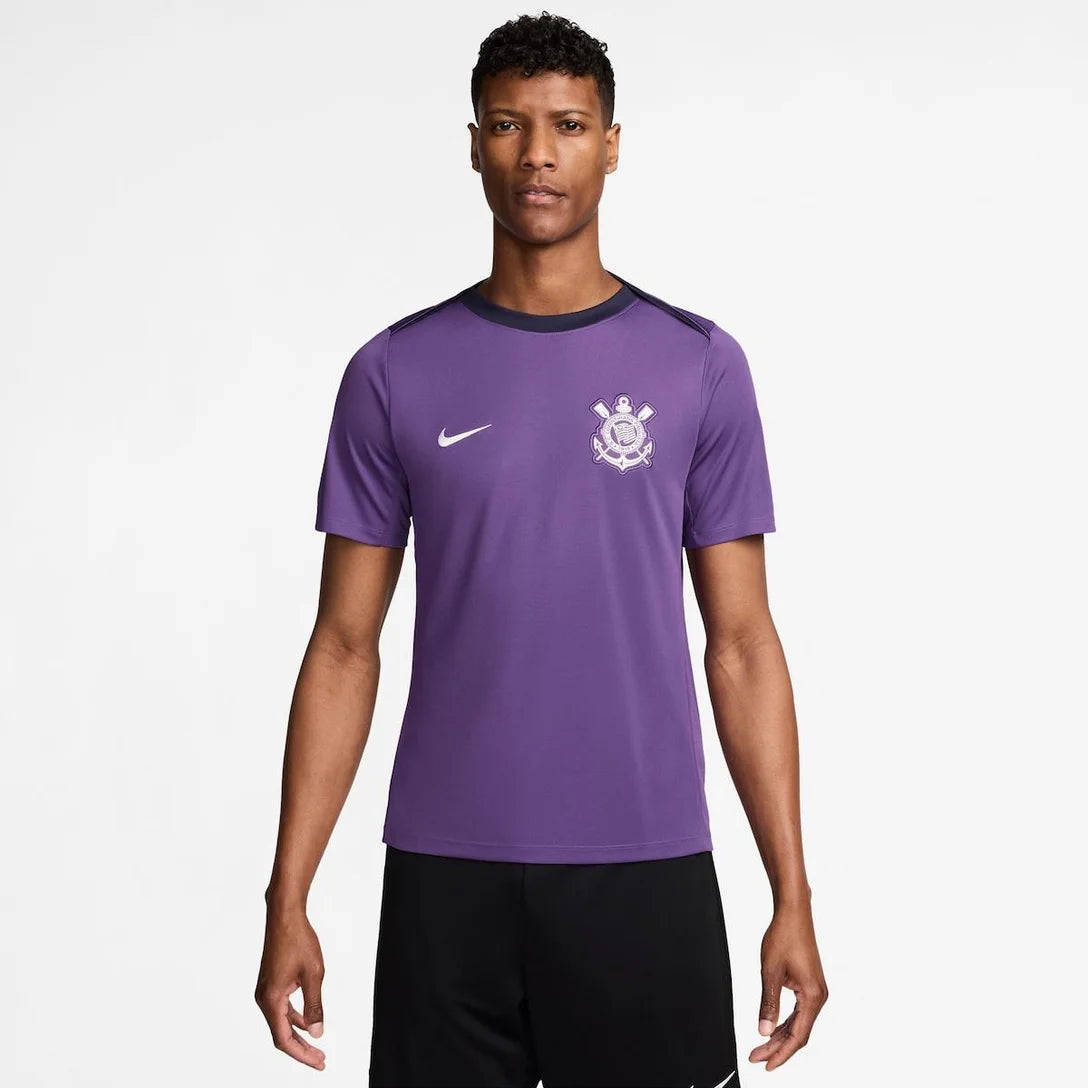 Camisa Corinthians Treino 2025 - Roxa
